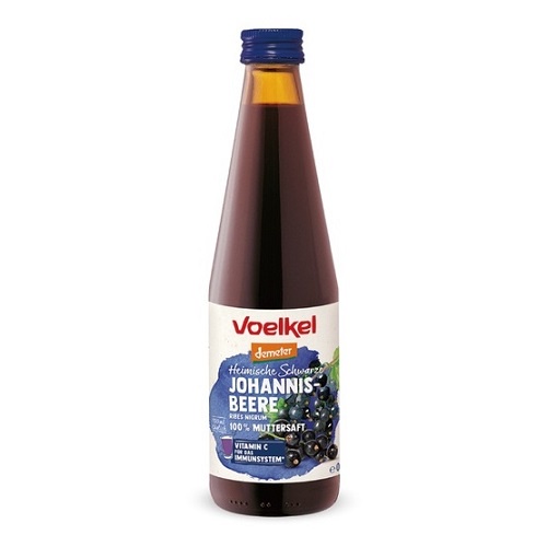 Voelkel 維可 黑醋栗汁 330ml/瓶 demeter認證(超商限2瓶)