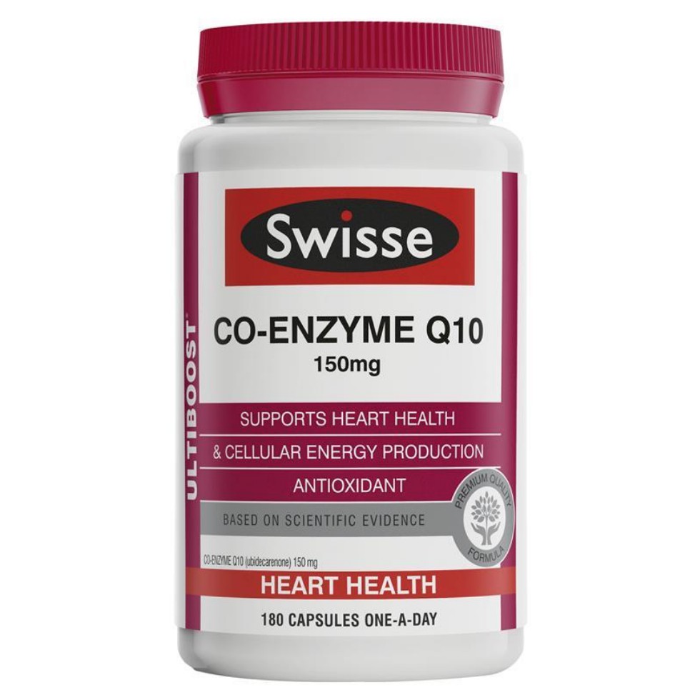 【BUYNOWAU】~澳洲代購~Swisse輔酶 Co-Enzyme Q10 150mg 180粒 正品 Q10