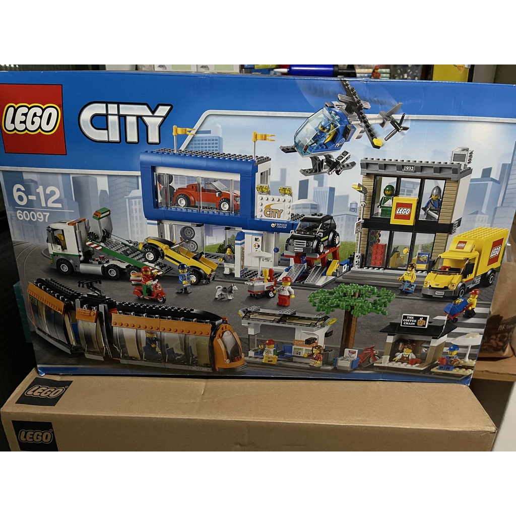 全賣場免運 LEGO 全新樂高正品 CITY 城市系列 60097 城市廣場