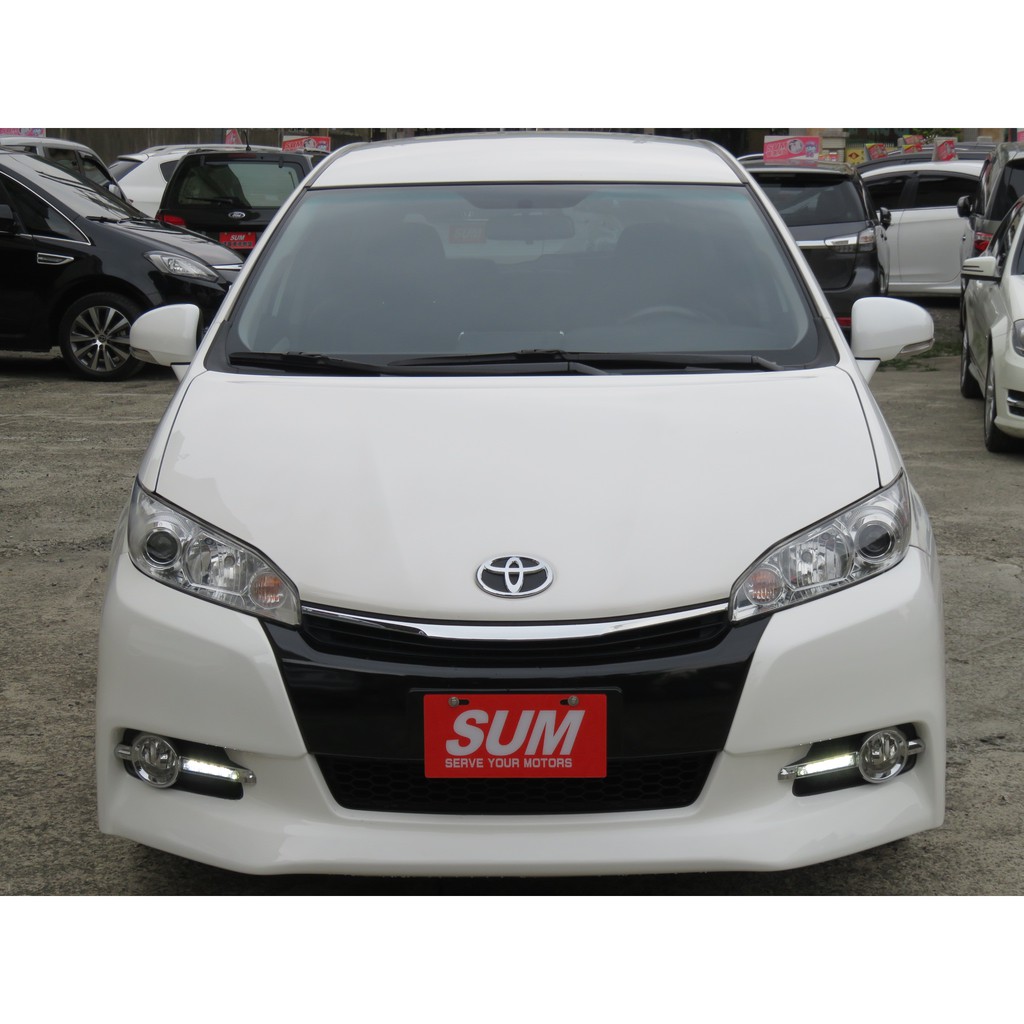 買好車FB搜尋:{馳駿嚴選認證中古車}2015年TOYOTA WISH 市場稀有尊爵智慧特仕版 可全額貸 低利率