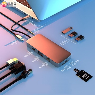 適用 Macbook Air / Pro / iMac 多合一 HUB 集線器 USB 讀卡機 PD MDMI