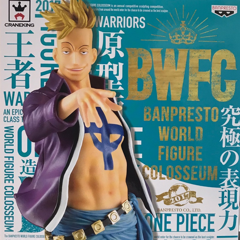 《公仔滿屋》日版金證 海賊王 航海王 OP BWFC 寬盒 白鬍子海賊團 第一隊隊長 不死鳥 馬爾可 Marco