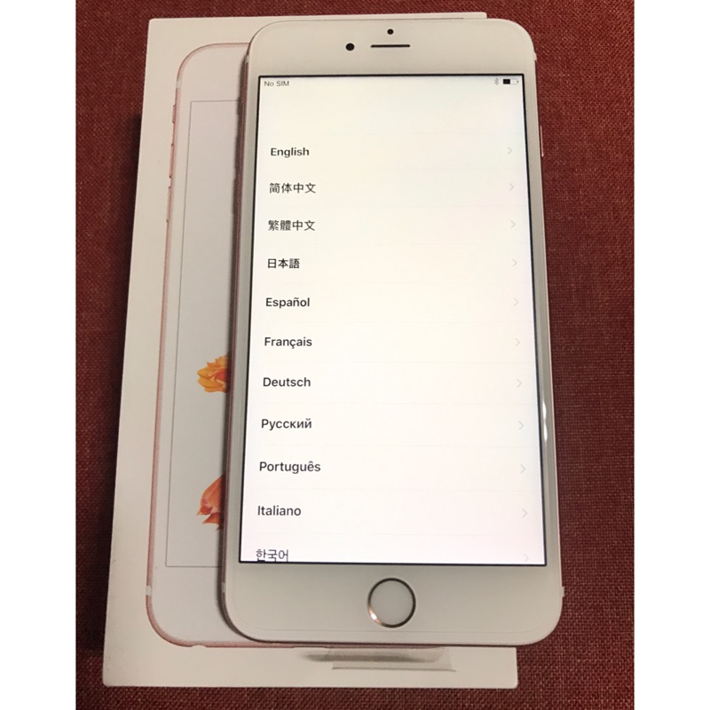 Apple iPhone 6s Plus 64G 玫瑰金 保固到2017-7-7