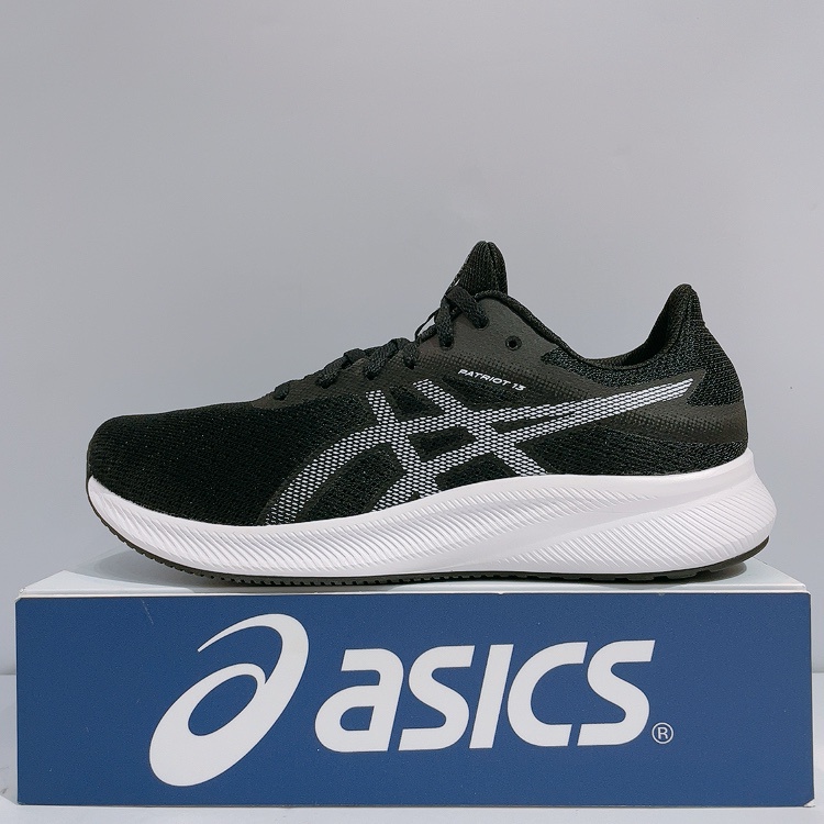 ASICS PATROT 13 (2E) 男生 黑色 寬楦 輕量 運動 慢跑鞋 1011B567-001