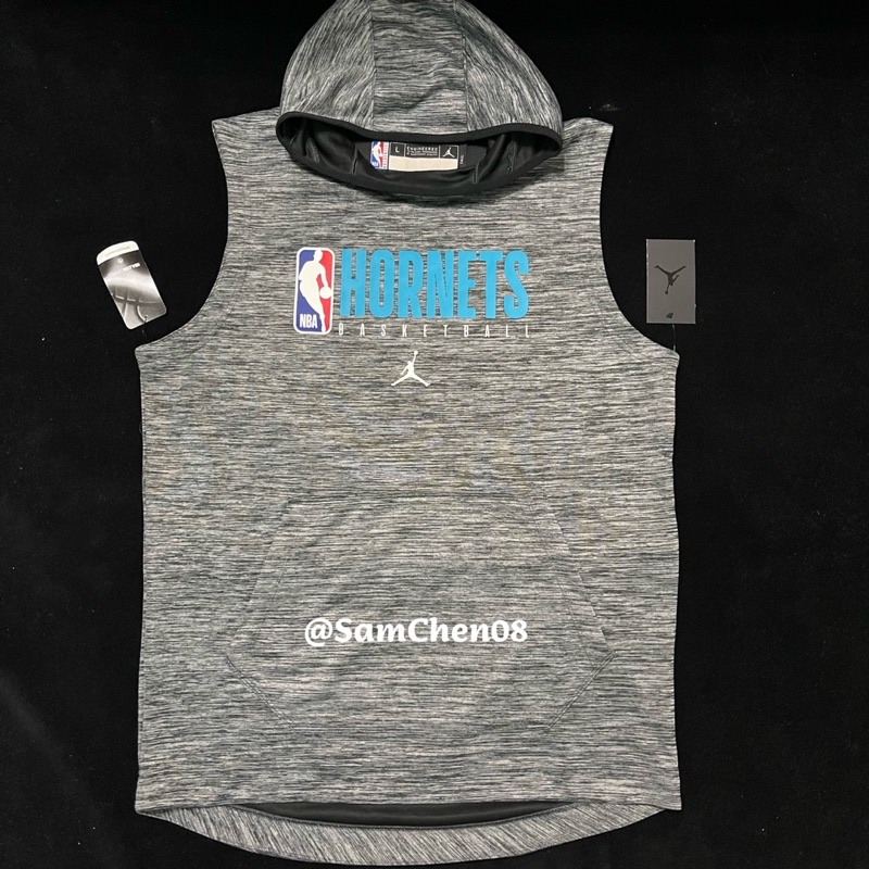Jordan NBA 黃蜂 球員版 無袖 熱身 帽踢 球衣 背心 雙面 Nike Lamelo Ball Kobe