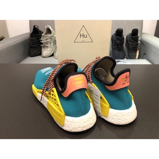 全新僅存 us8 Adidas NMD 菲董聯名 綠黃 Human Race Pharrell 香奈兒 350v2 反光