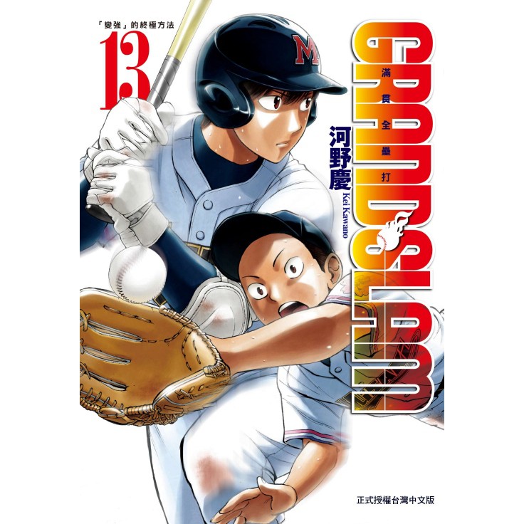 Bj4動漫 Grand Slam滿貫全壘打1 13 尼彩書套 河野慶 東立漫畫繁體中文全新未拆封 蝦皮購物