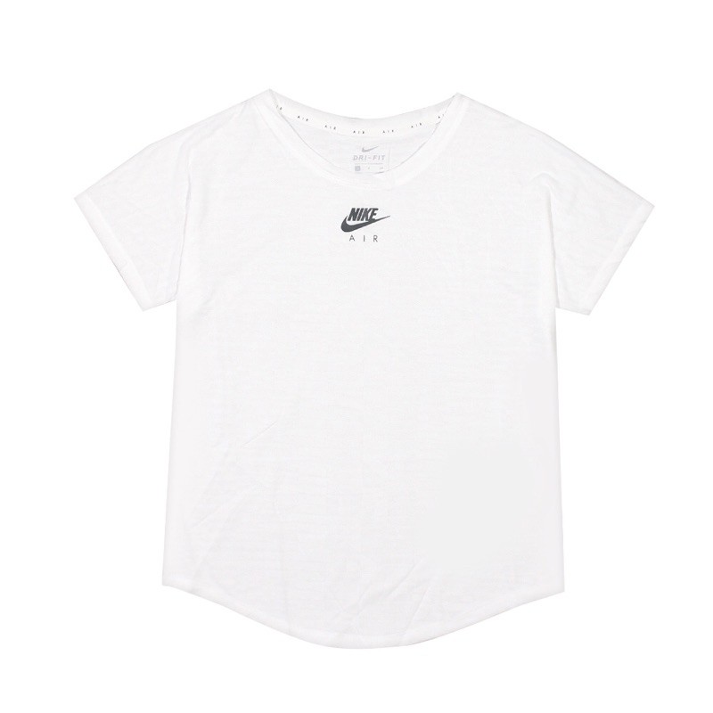 [Nike] Air Top 女款運動圓領透氣上衣 反光 白色 CZ9155100《曼哈頓運動休閒館》