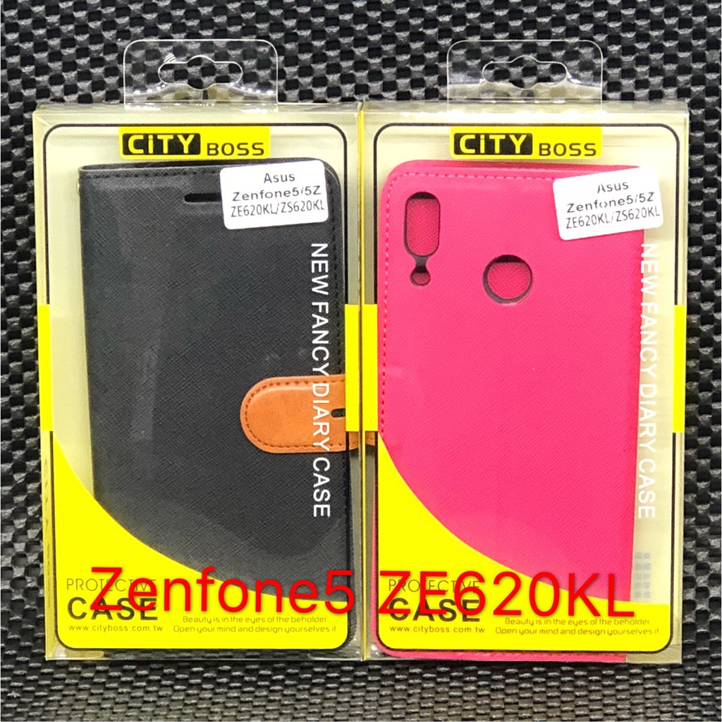 City boss ASUS ZenFone 5 ZE620KL 手機保護套 側掀皮套 保護套 斜立支架保護殼 有磁扣