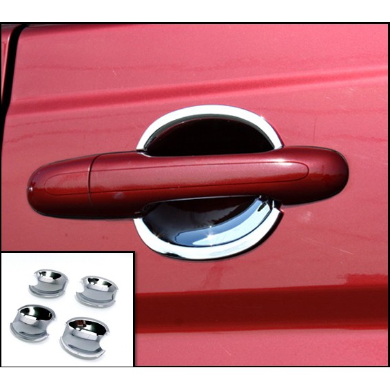 圓夢工廠 Benz 賓士 VITO VIANO W639 2003~2014 改裝 鍍鉻銀 車門把手防刮門碗內襯 四門