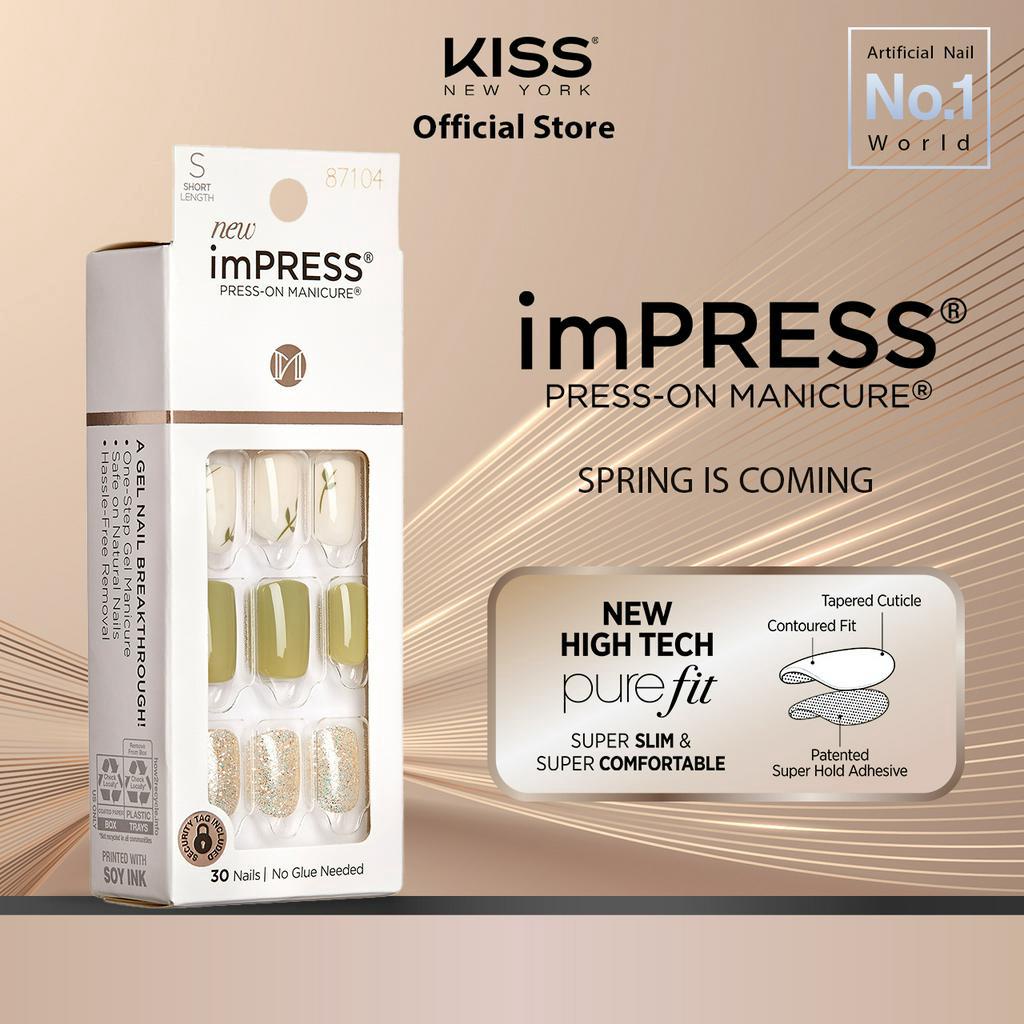 Kiss NY imPRESS 設計指甲彈簧來了 IM39X