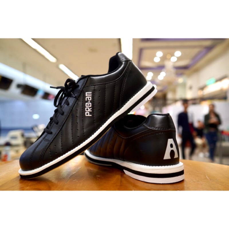 ABS S-250 保齡球鞋 黑/白 滾球堂｜保齡球用品專賣店