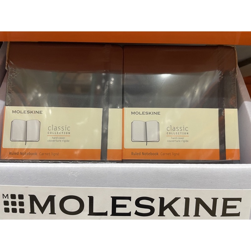 【現貨】MOLESKINE L型橫線筆記本2入/單售 組合 Costco代購