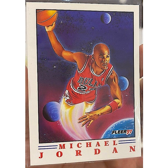 NBA 球員卡 Michael Jordan MJ 1991-92 Fleer Pro-Visions