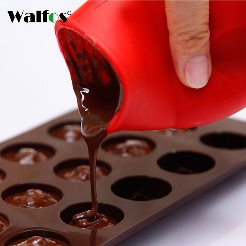 Walfos 巧克力練習巧克力融化加熱牛奶壺投手模具