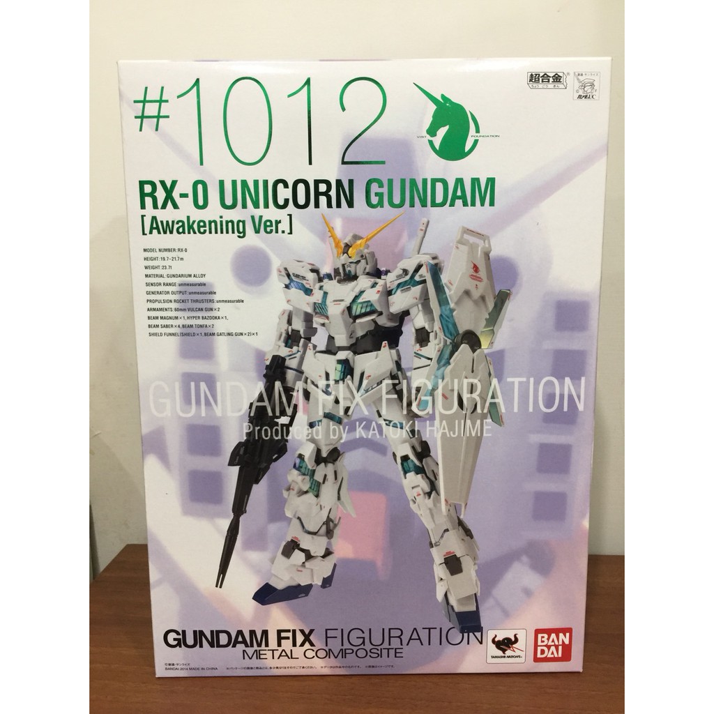 【神樂玩具】 日版 GFF Metal Composite FIX 1012 獨角獸鋼彈 覺醒