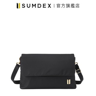 Sumdex｜袋蓋型小斜肩包 NOA-780BK 黑色 官方旗艦店