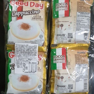 GOODDAY cappucino 10saset / 25gr 印尼三合一咖啡 卡布奇諾