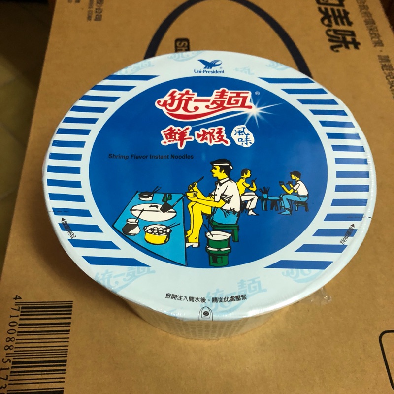 ［現貨］統一麵鮮蝦口味 整箱售 （2019/03/29到期）