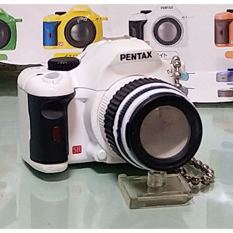 絕版珍藏 Pentax K-x 相機扭蛋 廣告看板款 含蛋紙 蛋殼 熱靴蓋