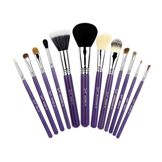 Sigma ESSENTIAL KIT - MAKE ME 【愛來客】美國官方授權經銷商(紫色) 12件化妝刷組+刷筒