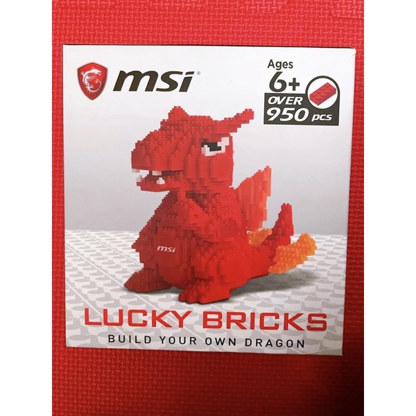 MSI 微星 積木龍 3D LUCKY BRICKS