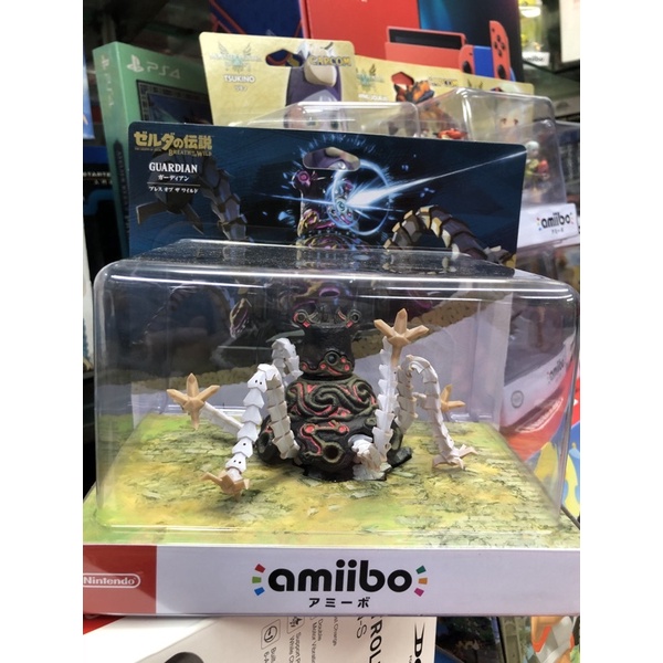 全新現貨 任天堂 amiibo 守護者（薩爾達傳說：荒野之息系列）魔物獵人物語2：破滅之翼 艾娜 破滅火龍 月路 魔物