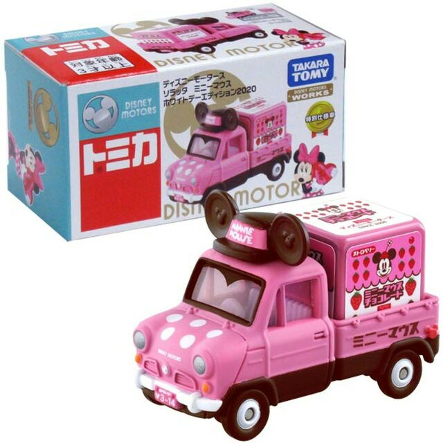 （凱芸市集）現貨 Tomica 米妮小貨車 白色情人節版 台灣代理公司貨