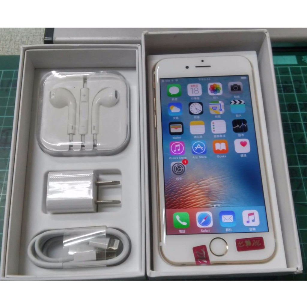 Iphone 6s 16g 金色功能全部正常 全機盒裝98新保存良好 蝦皮購物
