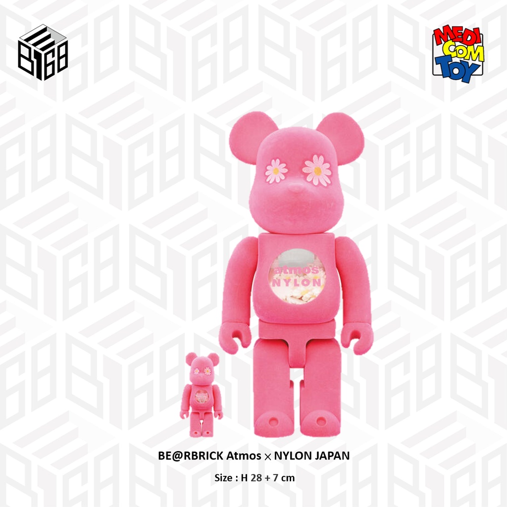 [B168現貨] BE@RBRICK Atmos × NYLON JAPAN 100％ &amp; 40