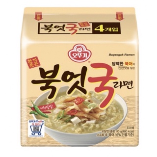 韓國 不倒翁 OTTOGI 明太魚湯拉麵 一包110g 一袋4包