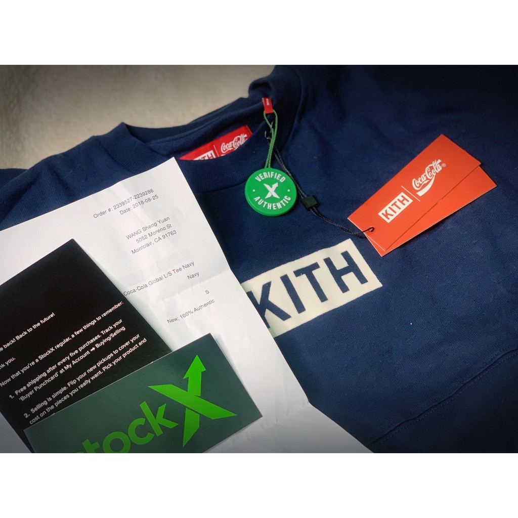 台灣現貨可口可樂聯名款Kith x Coca-Cola Global Tee Shirt Navy Coke T桖| 蝦皮購物