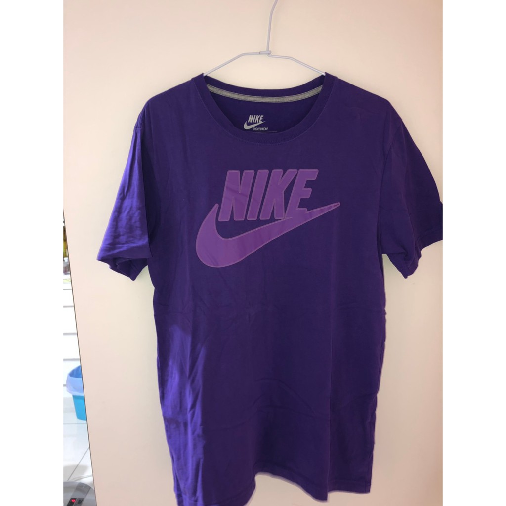 NIKE 紫色短袖T-SHIRT
