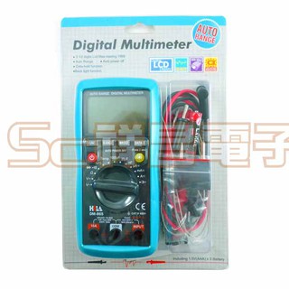 【祥昌電子】DM-865 自動換檔電錶 萬用電錶 萬用電表 三用電錶 三用電錶