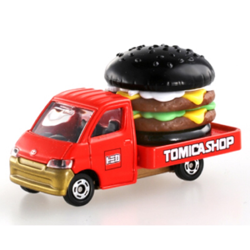 黑 漢堡車 食物車 TAKARA TOMY 多美 小汽車 TOMICA SHOP 限定