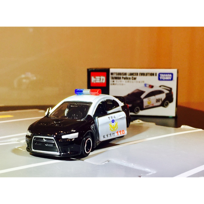 Tomica 多美 三菱 Lancer Evolution 臺灣限定警車 警察車 EVO 十代 Fortis io