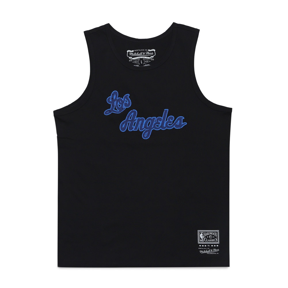 M&N 球衣背心 背心 CITY LOGO DAD TANK 湖人 黑 男 MNTK003LALB