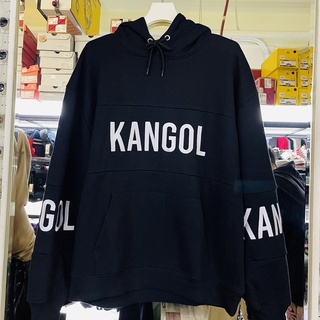 日本 KANGOL 袋鼠牌 電繡 LOGO 帽T 絨布 無刷毛