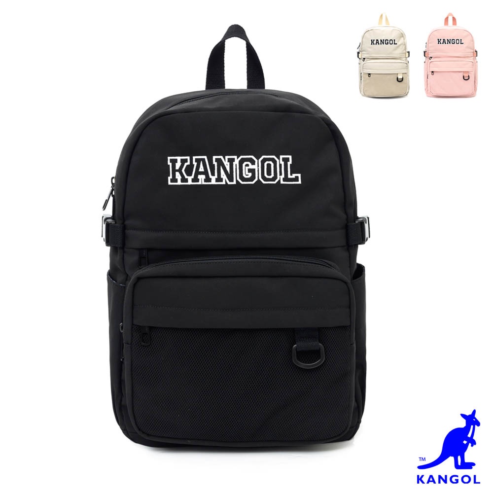 KANGOL 袋鼠🦘保證正品 大字文青旅行電腦後背包 雙肩包 LOGO包 簡約 休閒 百搭 男包 女包 外出