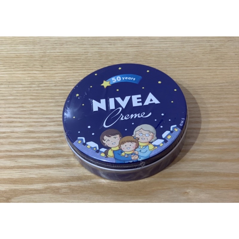 NIVEA 50週年 日本製限定包裝 169g鐵盤大包裝小丸子 妮維雅.日本旅遊帶回（全新台北現貨）