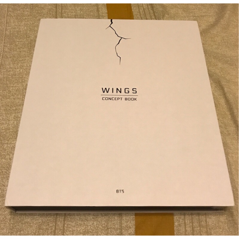 BTS防彈少年團WINGS CONCEPT BOOK 概念書(無3D小卡)