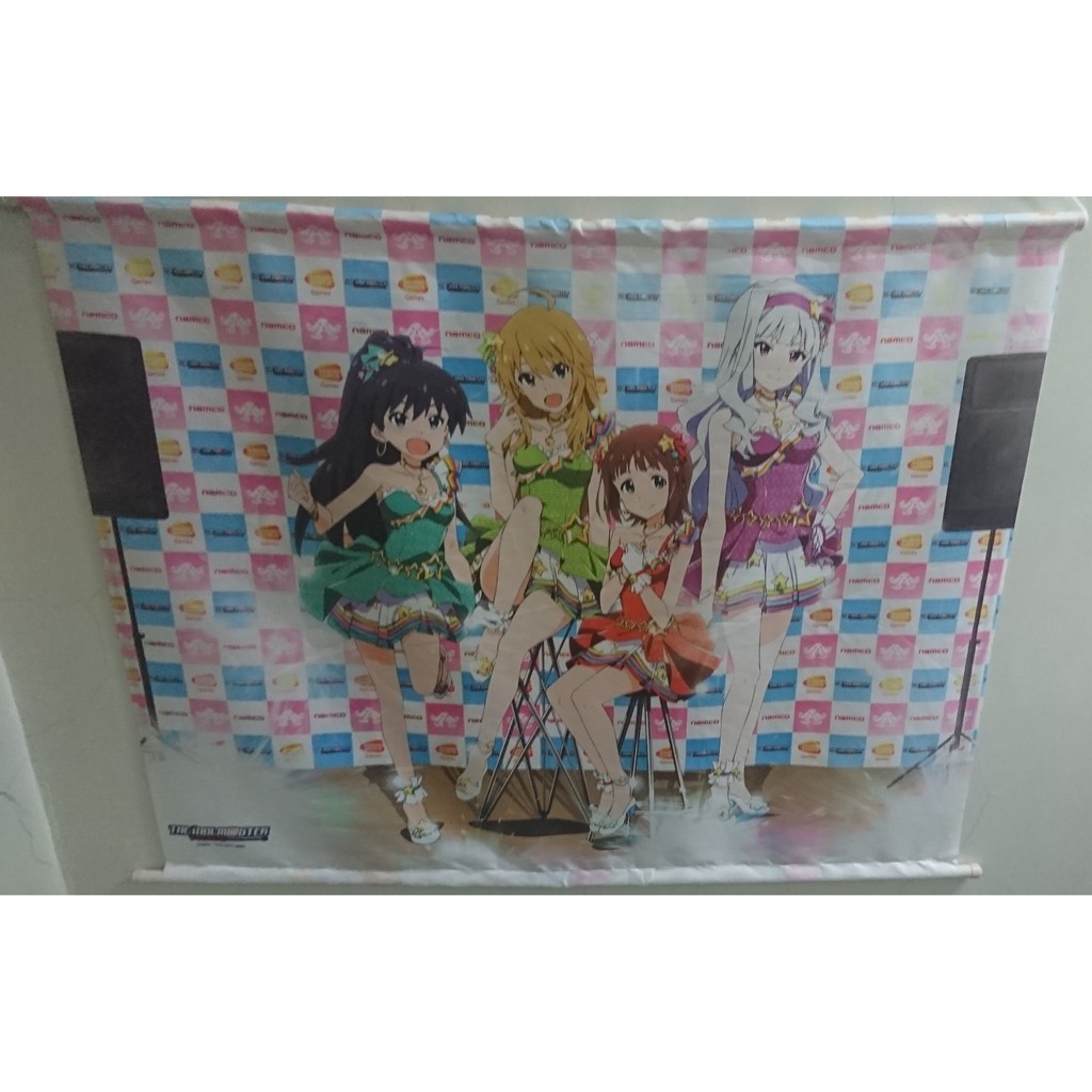 Yk 二手 偶像大師the Idolm Ster 天海春香我那覇響星井美希四條貴音掛軸72 103cm 蝦皮購物