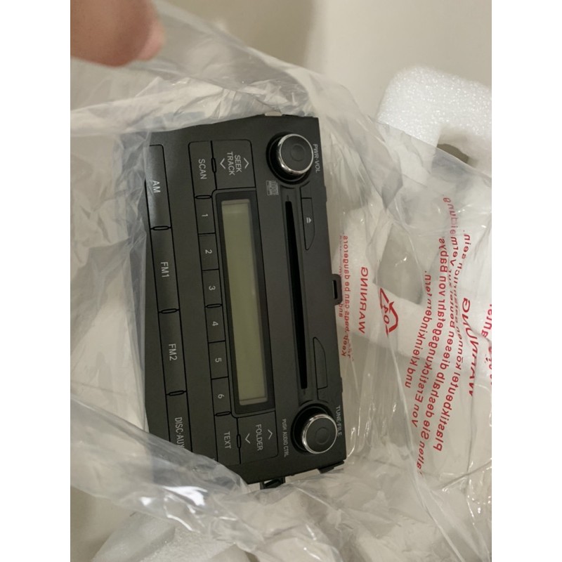 新品轉售 全新未使用 TOYOTA ALTIS 原廠MP3音響 CQ-JS70G94D 原廠數位影音系統 影音設備