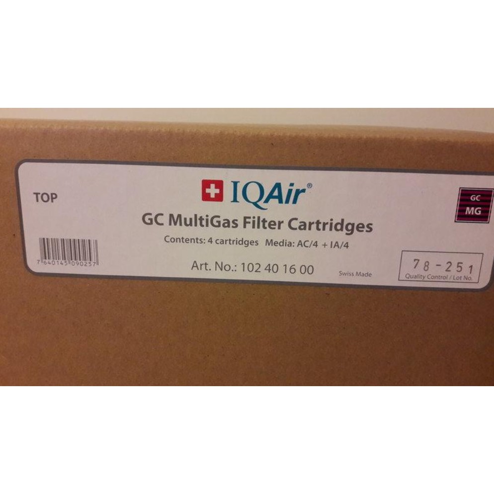 威廉美國代購 IQAir GC MultiGas - GC MG Cartridges 空氣 氣體過濾筒