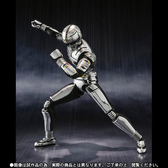 Shf 宇宙刑事gavan 卡邦加班賈班魂商店限定可動人偶電鍍銀色 蝦皮購物