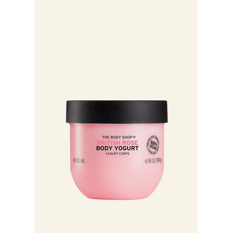 英倫代購 現貨 美體小舖the Body Shop 英皇玫瑰嫩膚保水美肌優格 蝦皮購物