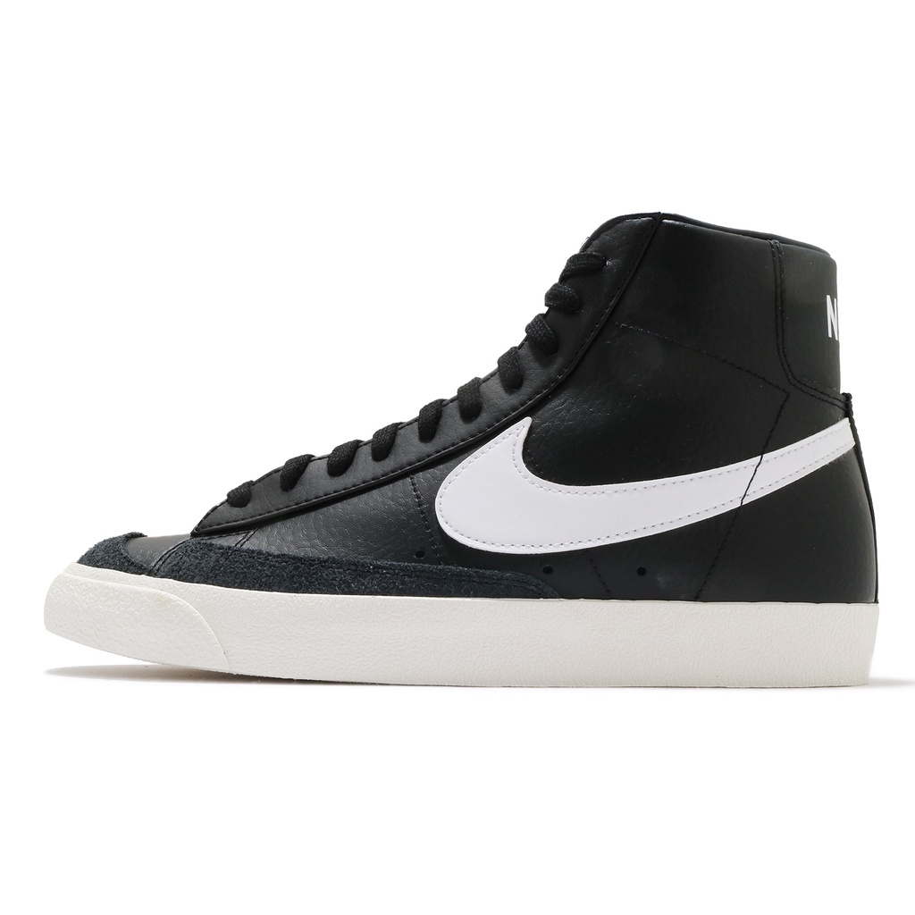 Nike 休閒鞋 Blazer MID 77 VNTG 黑 白 男鞋 運動鞋 【ACS】 BQ6806-002