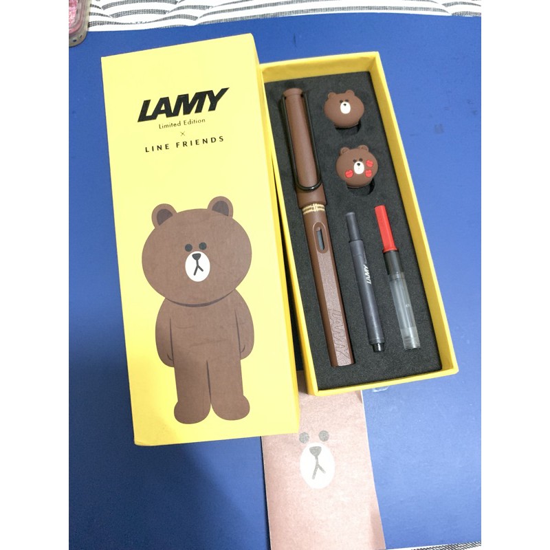 全新 LAMY x LINE 熊大聯名款鋼筆