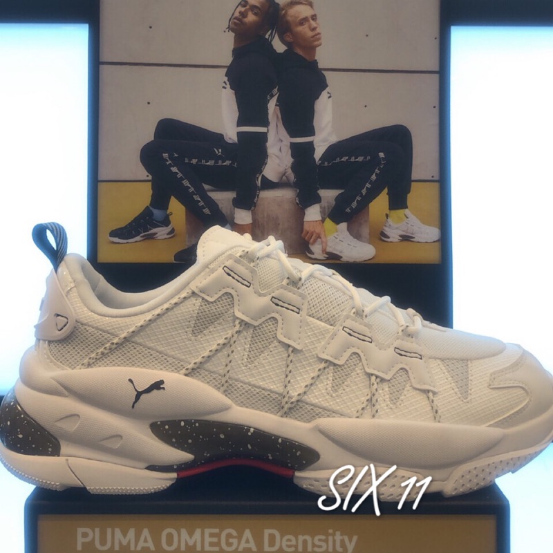 SIX@PUMA OMEGA DENSITY 白色休閒鞋老爹鞋男女鞋370736-02 | 蝦皮購物