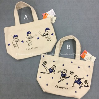 日本帶回 棒球 足球 帆布袋 手提袋 便當袋 萬用袋